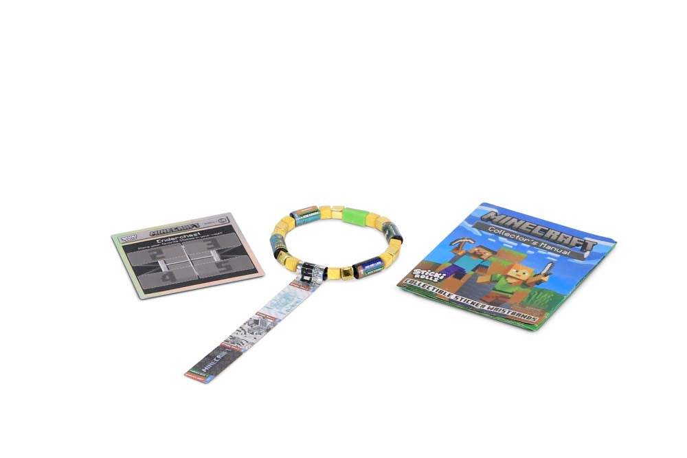 Sticki Rolls Minecraft Wristband Style 13 – Boss Fights dark