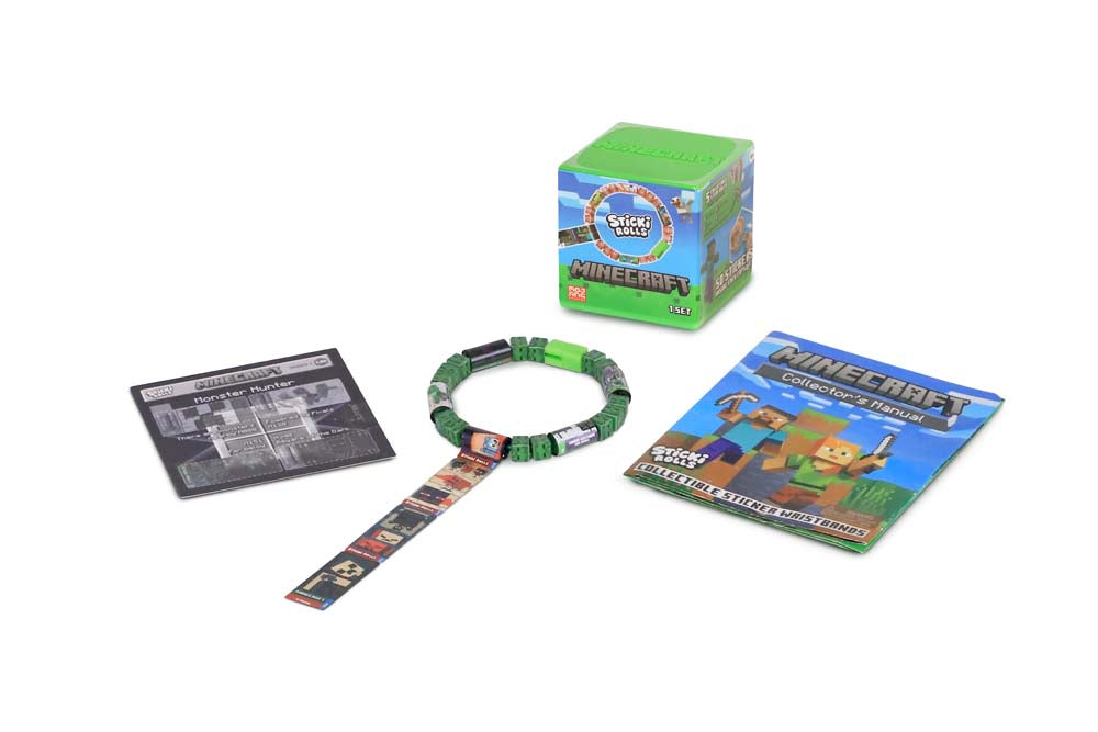 Sticki Rolls Minecraft Capsule – packaging and contents