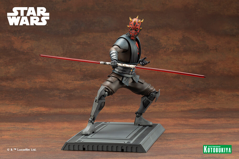 STAR WARS: THE CLONE WARS Darth Maul ArtFX Statue
