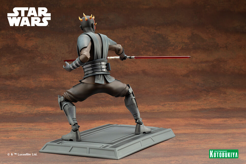 STAR WARS: THE CLONE WARS Darth Maul ArtFX Statue