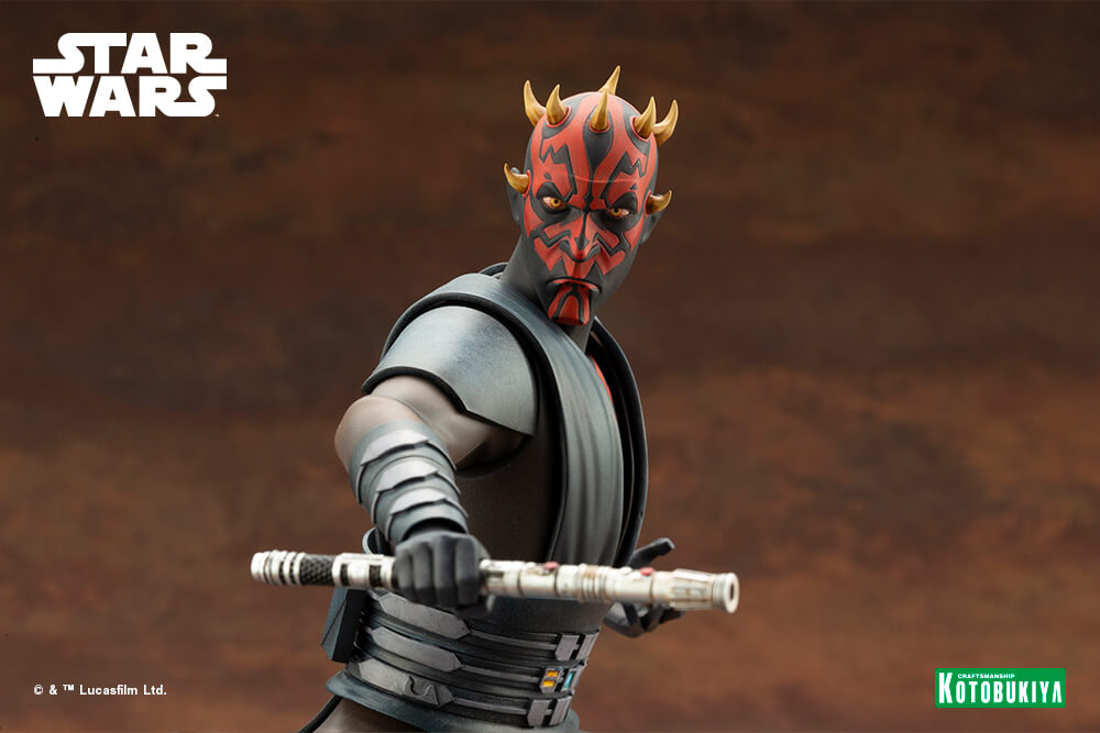 STAR WARS: THE CLONE WARS Darth Maul ArtFX Statue
