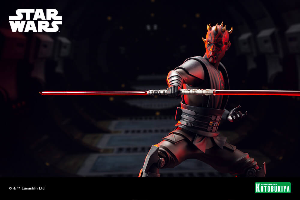STAR WARS: THE CLONE WARS Darth Maul ArtFX Statue