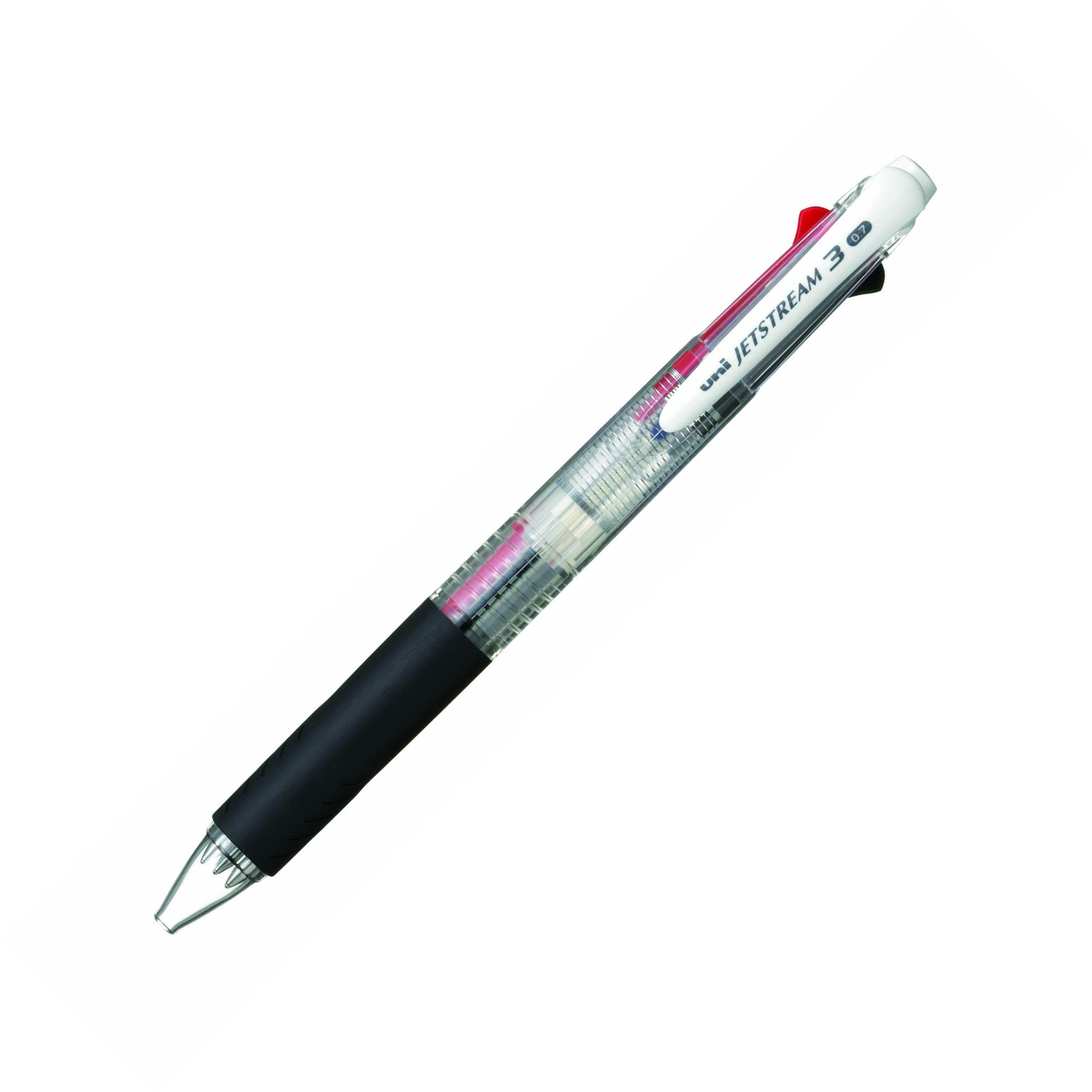 Uni Jetstream Retractable Rollerball 3 Colour Pen SXE3-400