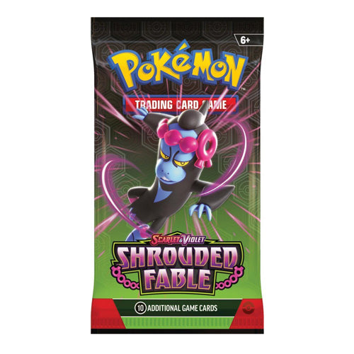 Pokémon TCG Scarlet & Violet Shrouded Fable Booster Pack - 1 Assorted Booster Pack