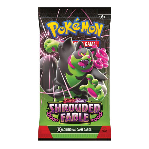 Pokémon TCG Scarlet & Violet Shrouded Fable Booster Pack - 1 Assorted Booster Pack