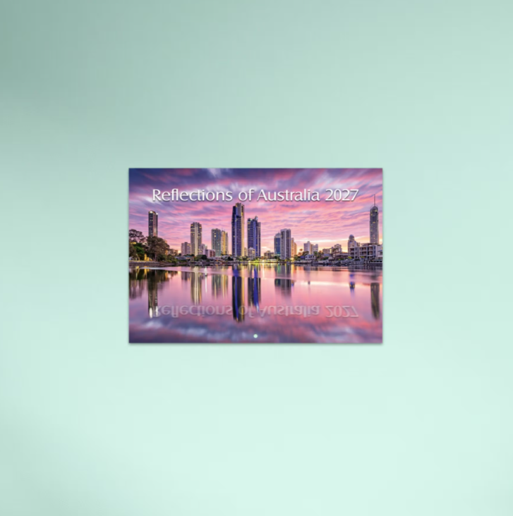 2027 Reflections of Australia Booklet Calendar 297x205mm