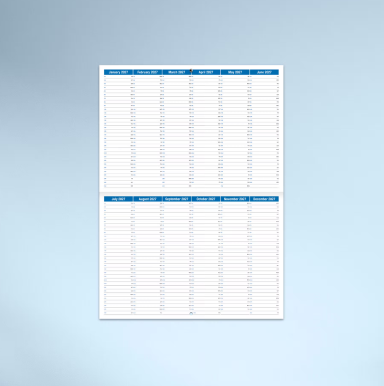2027 easy2C Australian Images Booklet Calendar 297x205mm