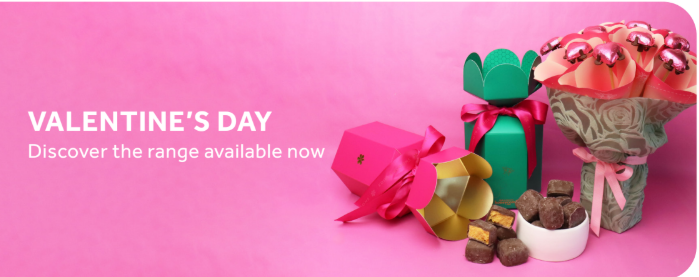 Edible Bloom Valentine Day Gift - Tulip Chocolate Bouquet Honeycomb Bloom Box assorted - Free Deilvery