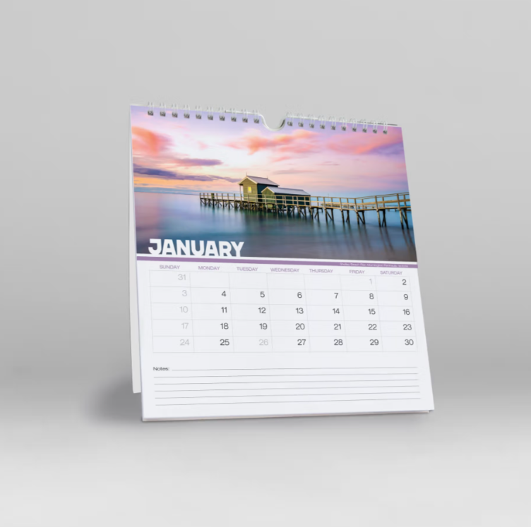 2027 Australia Land of Diversity Wall/Desk Calendar - March landscape view