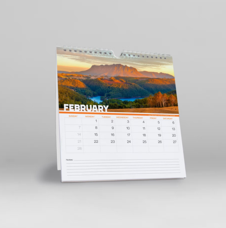 2027 Australia Land of Diversity Wall/Desk Calendar - April landscape view