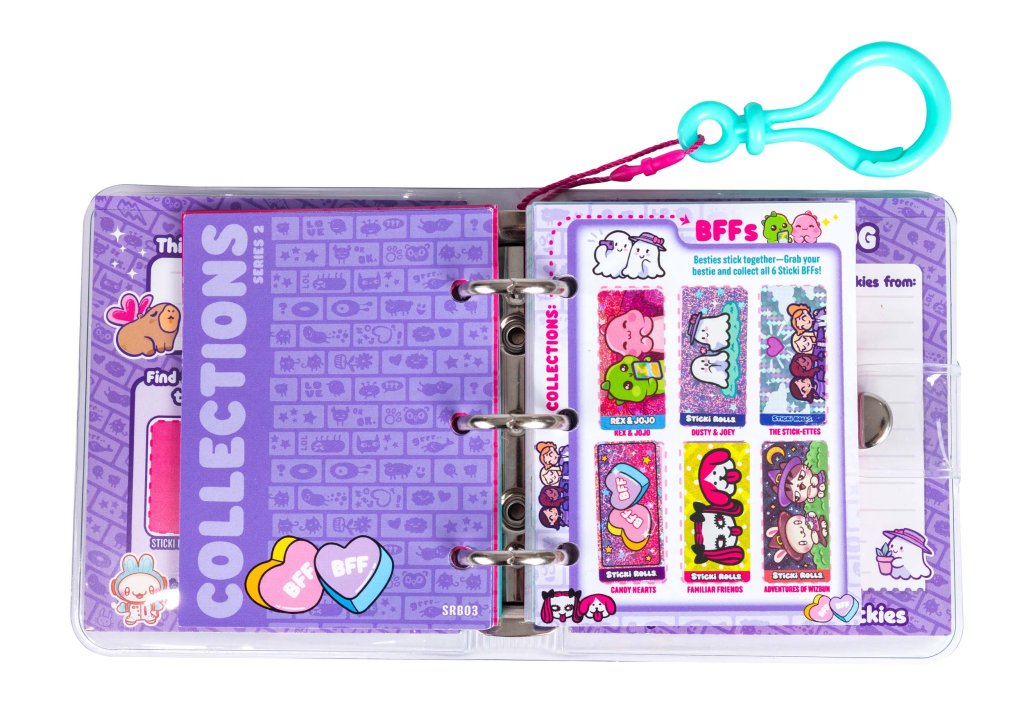 Sticki Rolls Sticki Stickers Book Pack Series 2