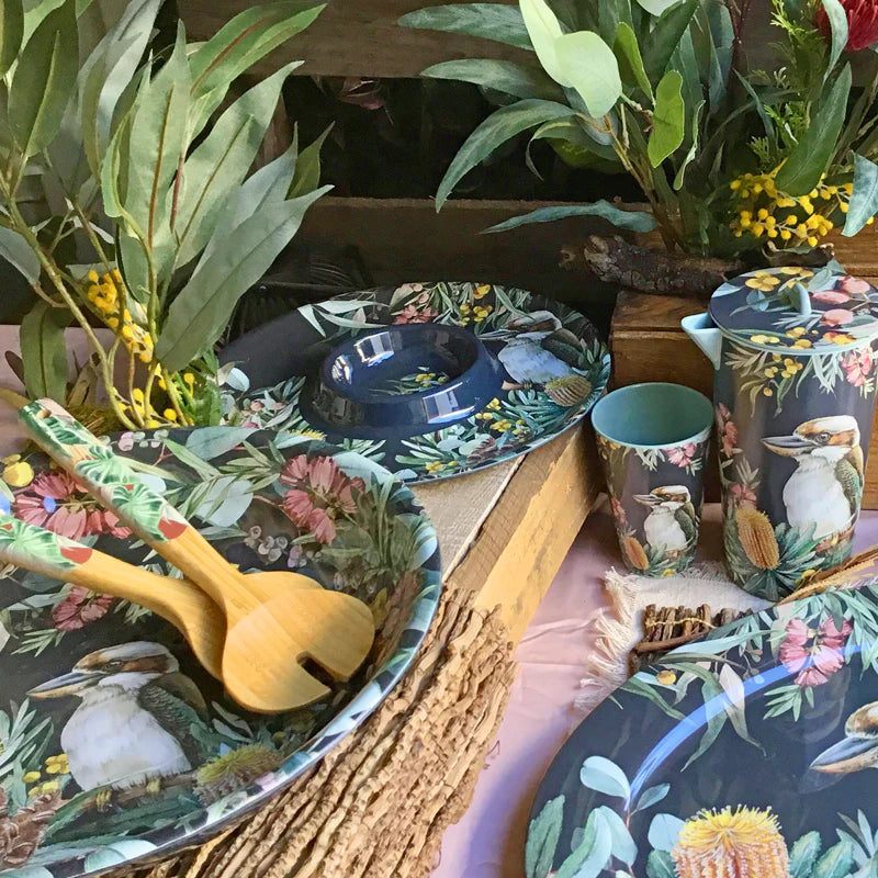 Lisa Pollock Melamine Jug & Cup Set – Bush Guardian Design