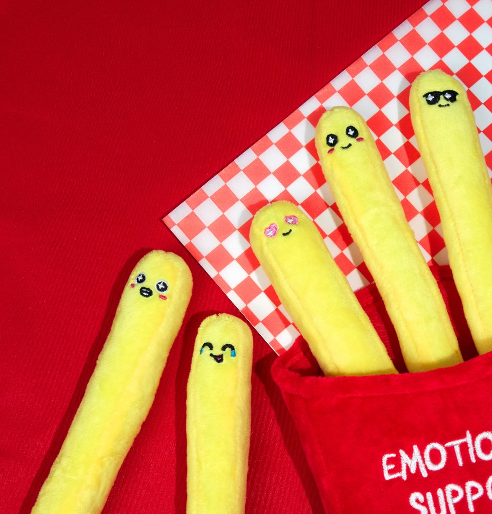 RELATABLE- Emotional Support Fries Plush