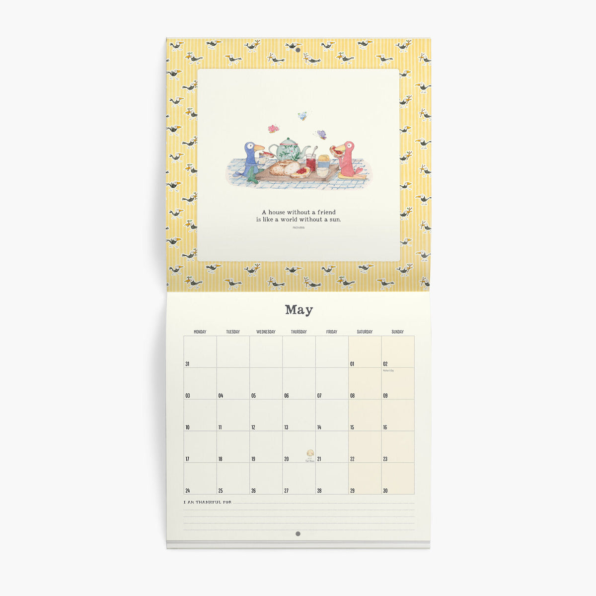 2027 Twigseeds Wall Calendar, Twigseeds 2027 Wall Calendar. 300 x 300 mm. 28 pages. Soft cover with belly-band. Monthly layouts, important dates and year at a glance.