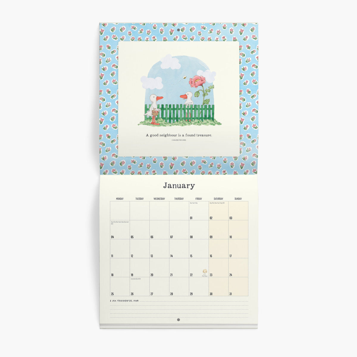 2027 Twigseeds Wall Calendar, Twigseeds 2027 Wall Calendar. 300 x 300 mm. 28 pages. Soft cover with belly-band. Monthly layouts, important dates and year at a glance.