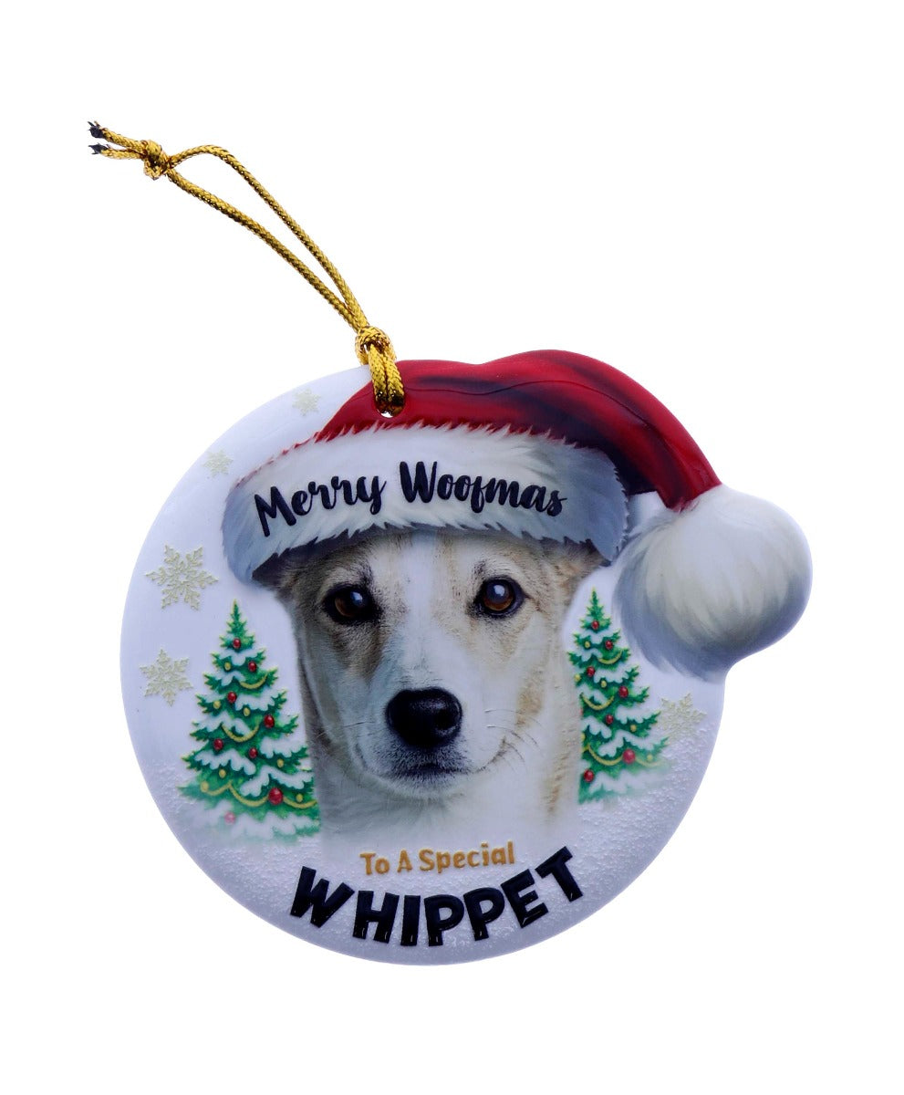 Christmas Sentiments Hanging Ceramic Pet Plaque
