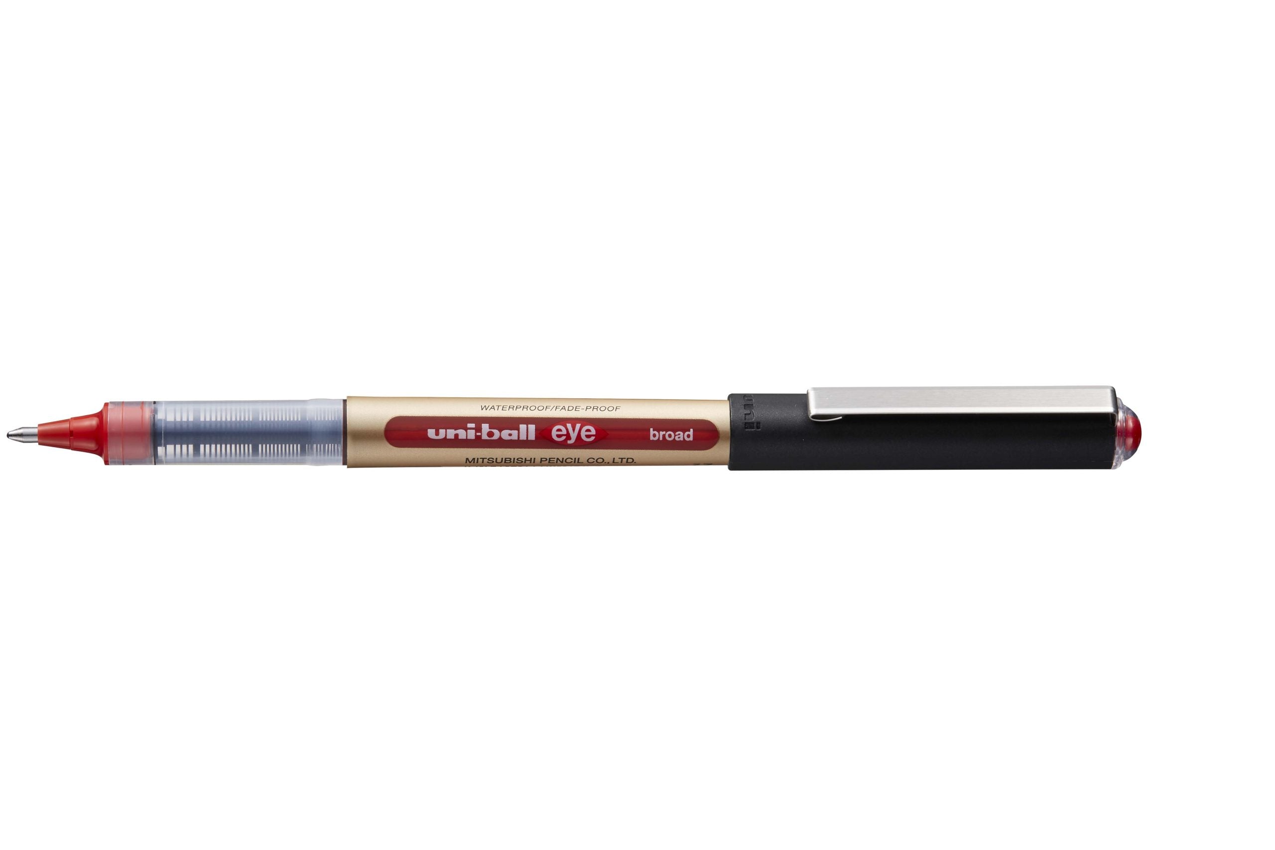 Uni-Ball Eye Broad Rollerball Pen Black 1.0mm Tip