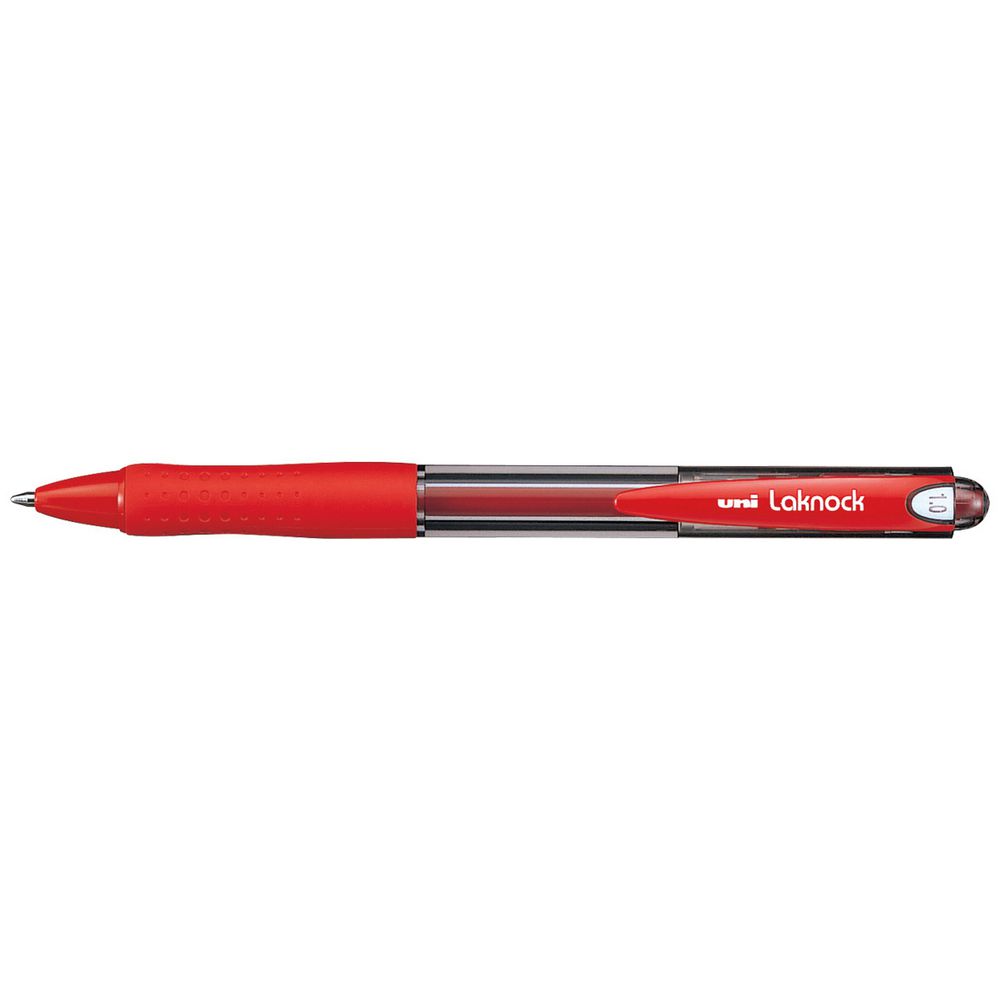 uni Laknock Retractable Ballpoint Pen 1.0 Tip