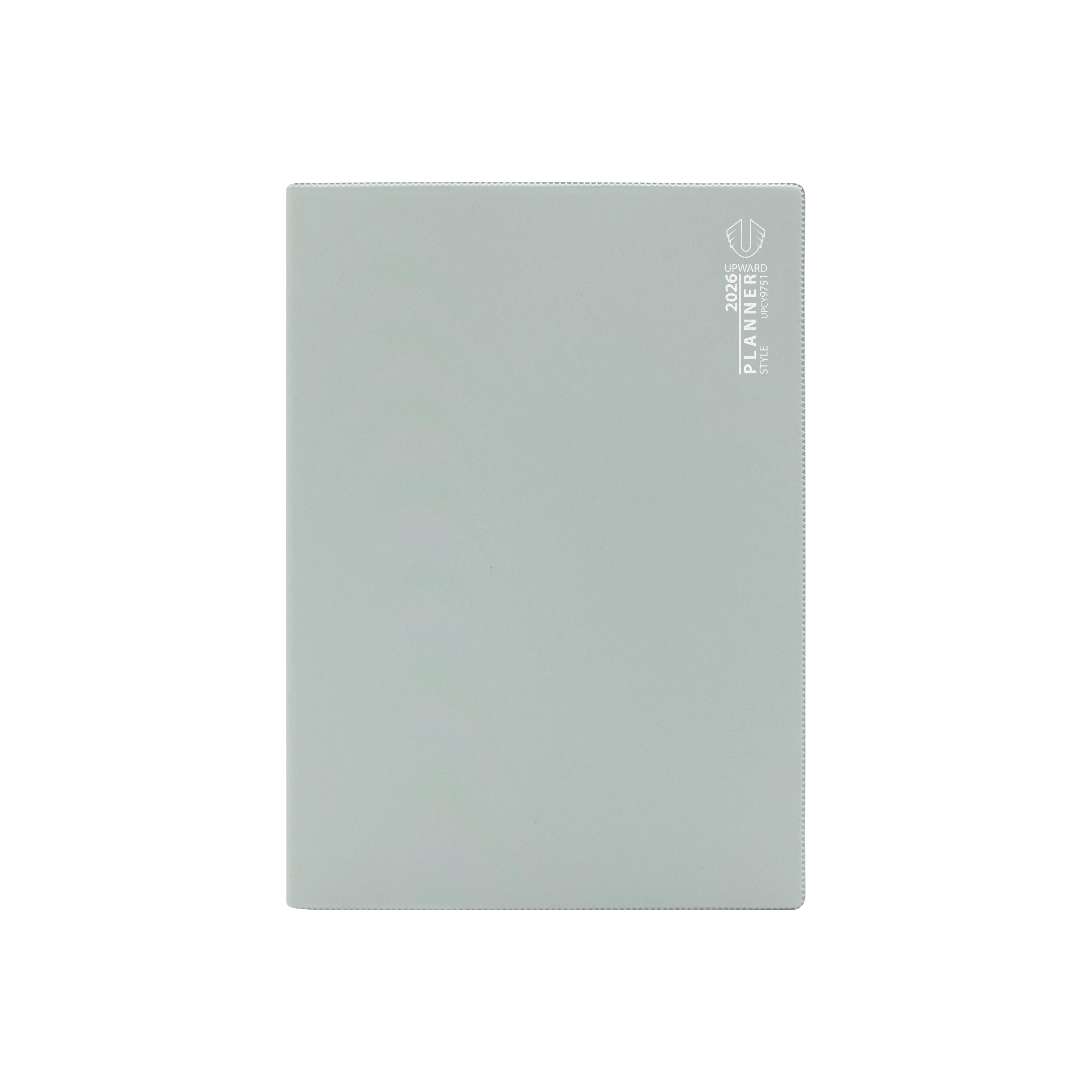 Upward - Planner 9751, Gray 12 Month 2026 Calendar Year Planner, Month to View Diary, A4 Case Bound (Copy)
