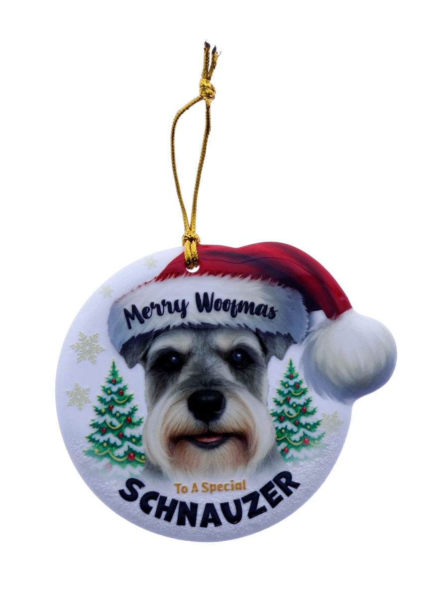 Christmas Sentiments Hanging Ceramic Pet Plaque