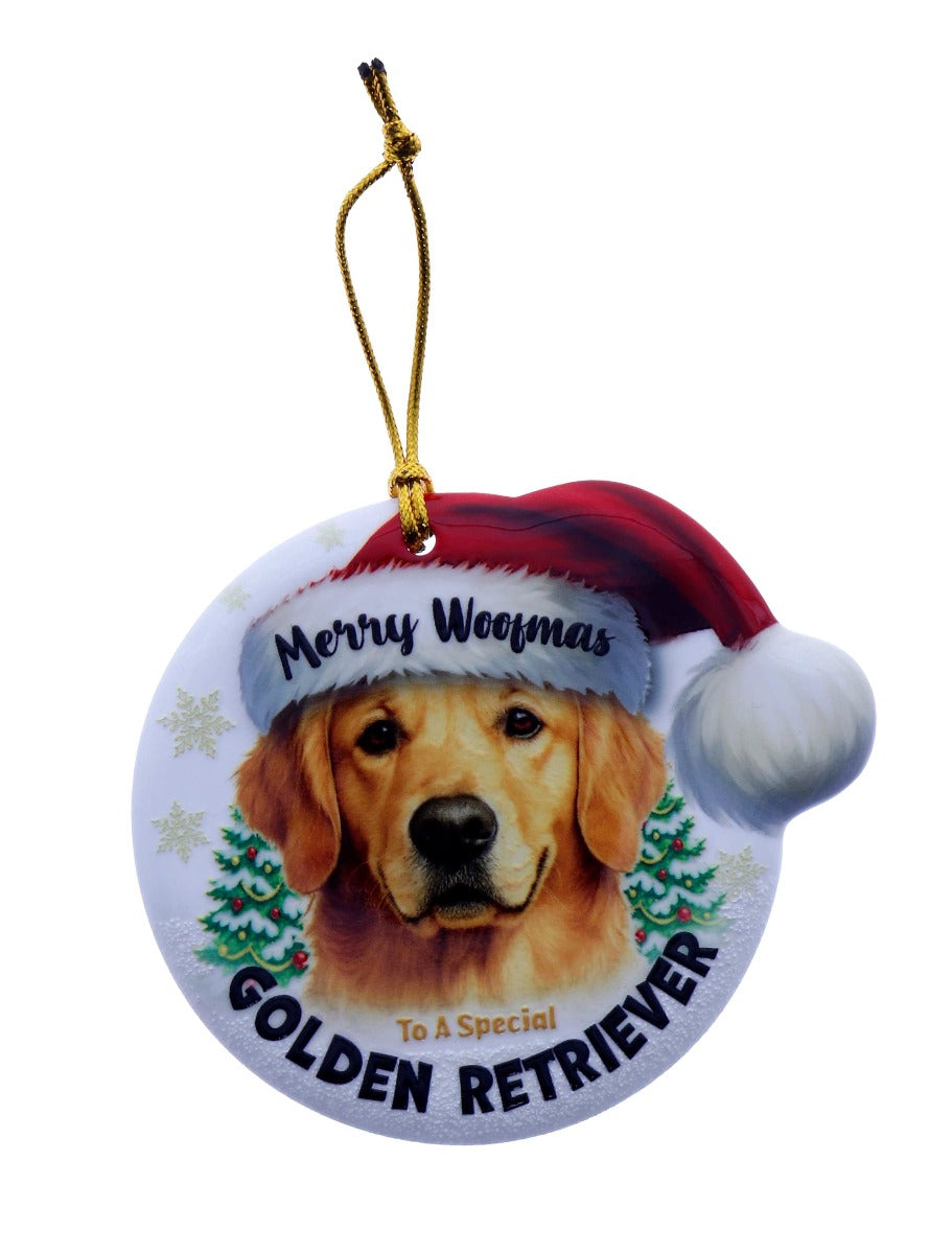 Christmas Sentiments Hanging Ceramic Pet Plaque