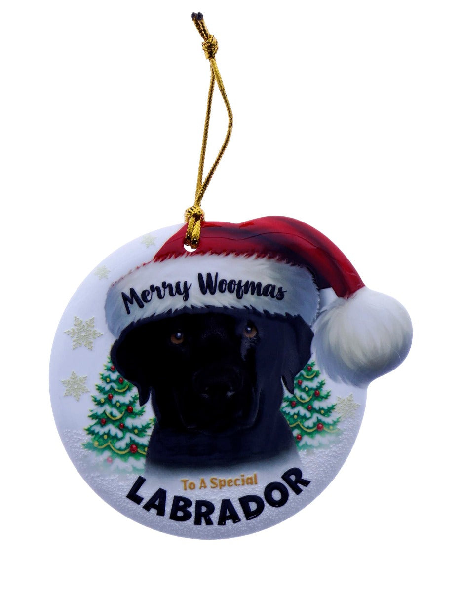 Christmas Sentiments Hanging Ceramic Pet Plaque