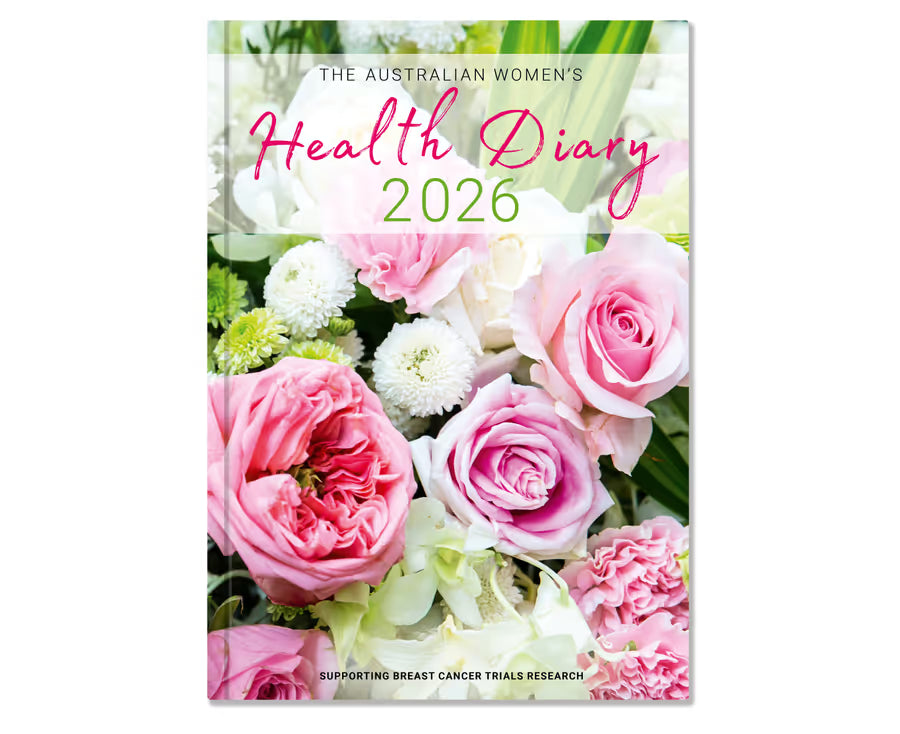 Australian Women's Health Diary 2026 - Supports Breast Cancer Trials Research