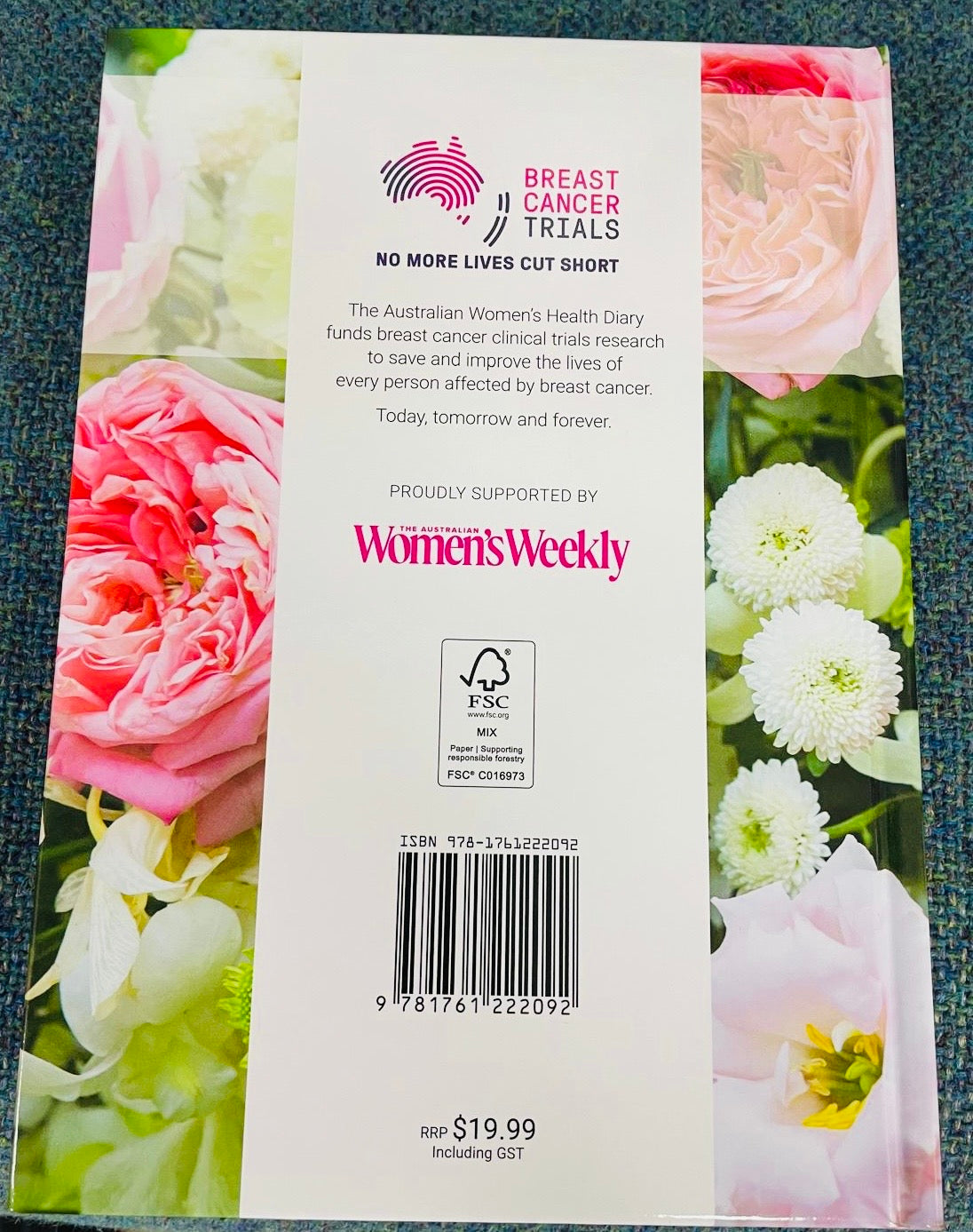 Australian Women's Health Diary 2026 - Supports Breast Cancer Trials Research