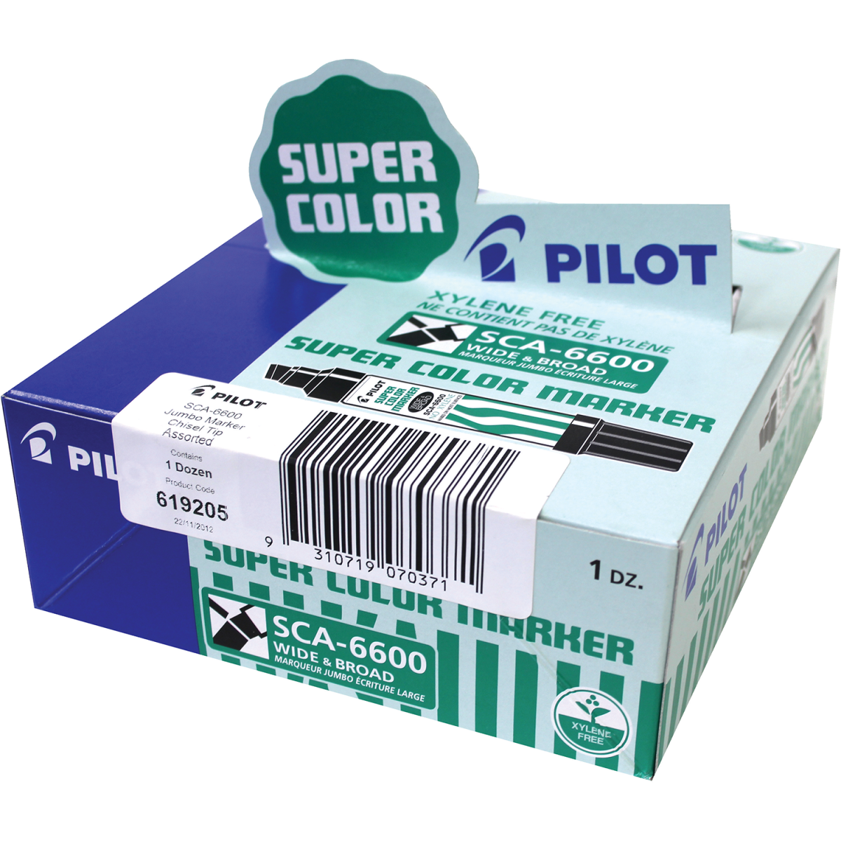 Pilot Super Color Permanent Marker (Jumbo)