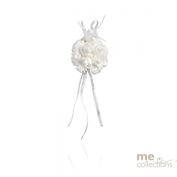 Bridal Collection Rose Posie – White, Ivory & Glitter Keepsake