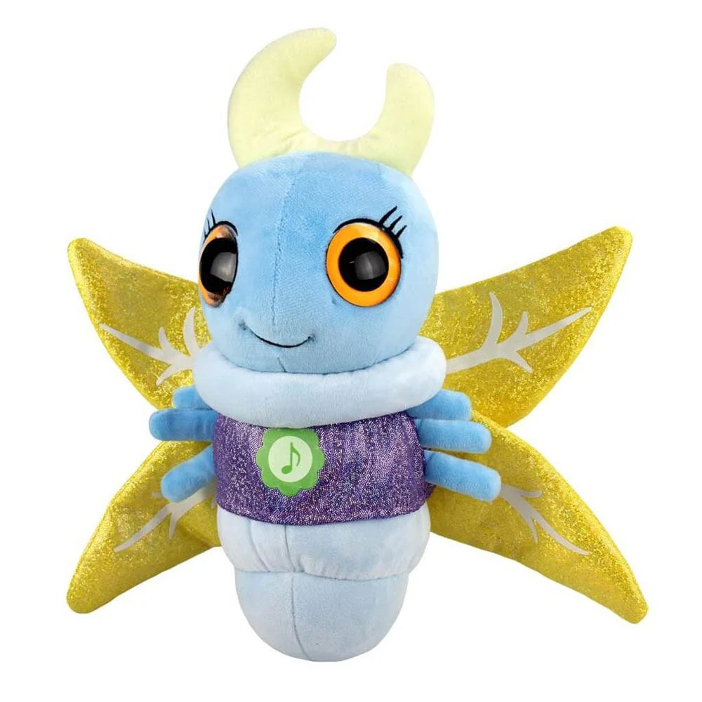 Glowies Fireflies Blue Plush with Light, Music & Sounds - Glow in the dark,