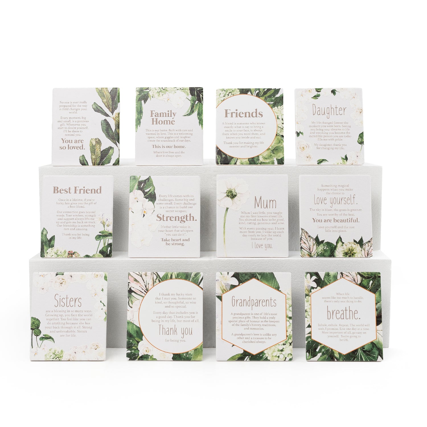 Splosh Greenhouse Daughter Verse - Gift for Daughter - Ceramic verse with embossed design