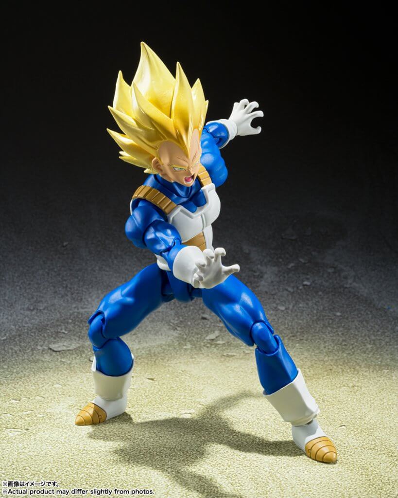 Bandai S.H.FIGUARTS Dragon Ball Z Super Saiyan Vegeta -Awakened Super Saiyan Blood- (Reissue)