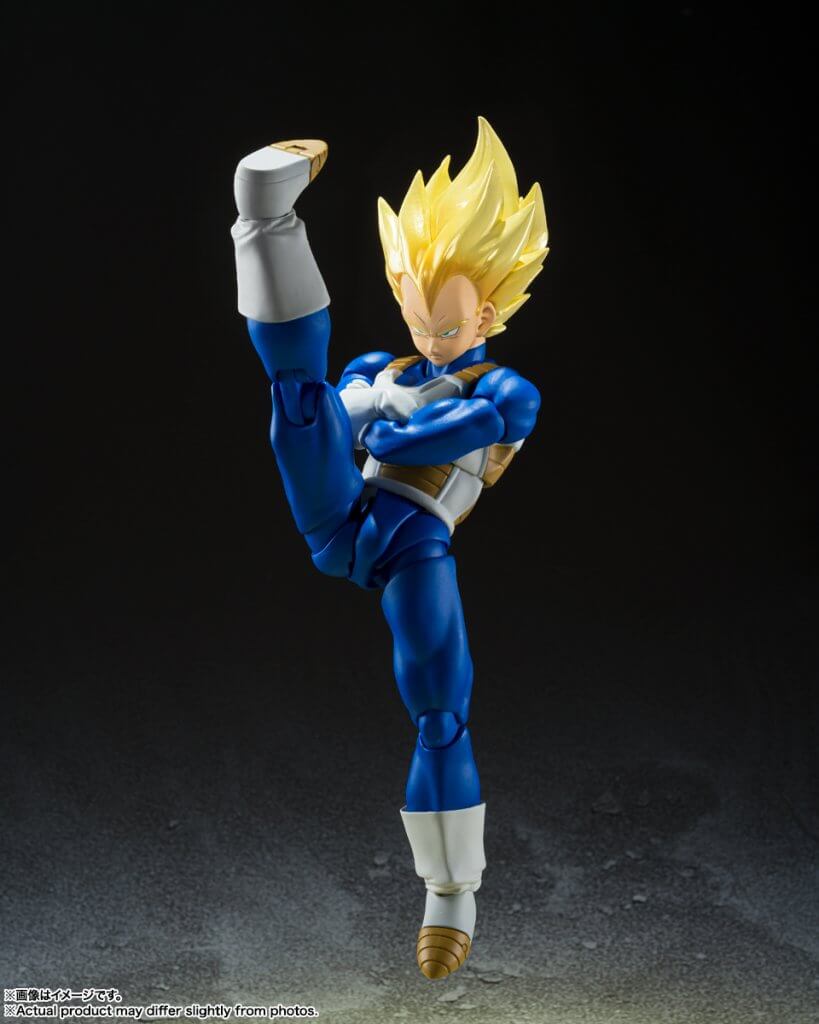 Bandai S.H.FIGUARTS Dragon Ball Z Super Saiyan Vegeta -Awakened Super Saiyan Blood- (Reissue)