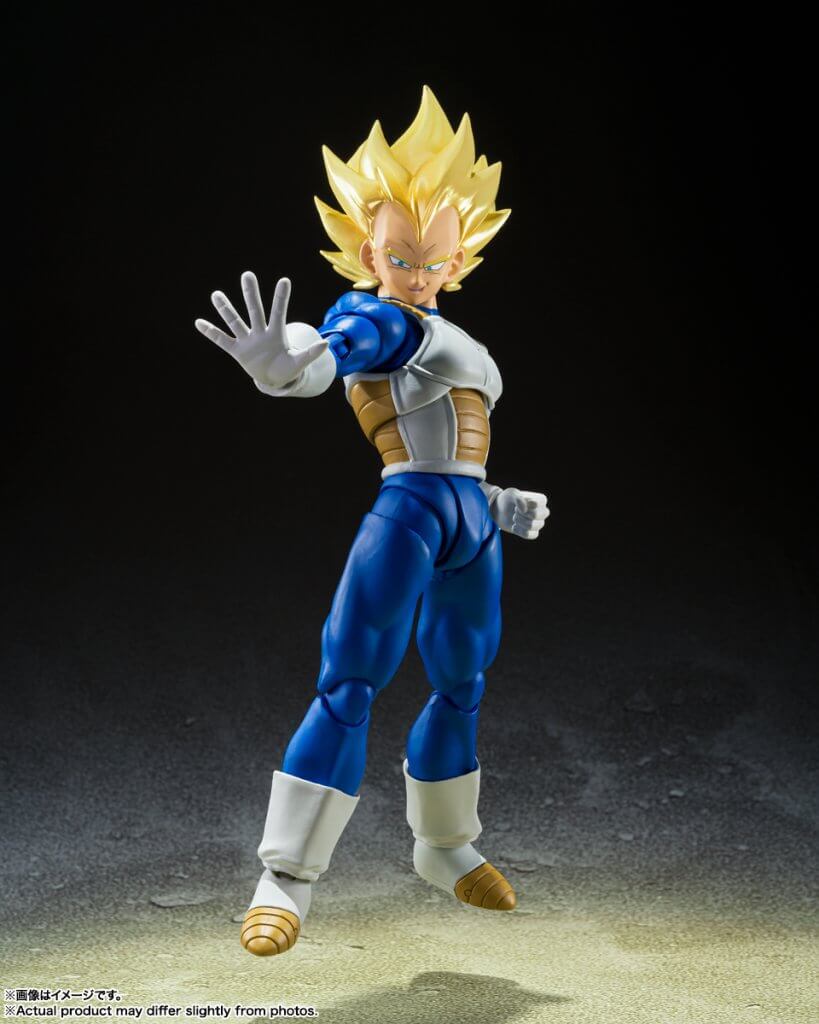 Bandai S.H.FIGUARTS Dragon Ball Z Super Saiyan Vegeta -Awakened Super Saiyan Blood- (Reissue)