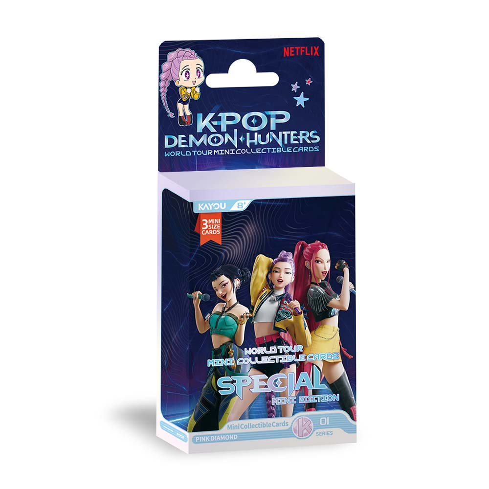 Kayou K-Pop Demon Hunters Collectible Trading Cards Special Mini Edition - 1 pack Each pack contains 3 mini collectible cards