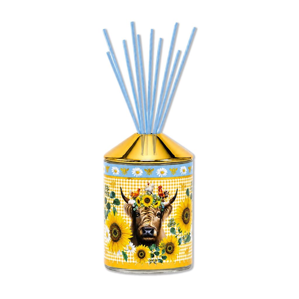 Lisa Pollock Hello Sunshine Fragrant Living Collection - Lychee Reed Diffuser 150ml – 8 Reeds