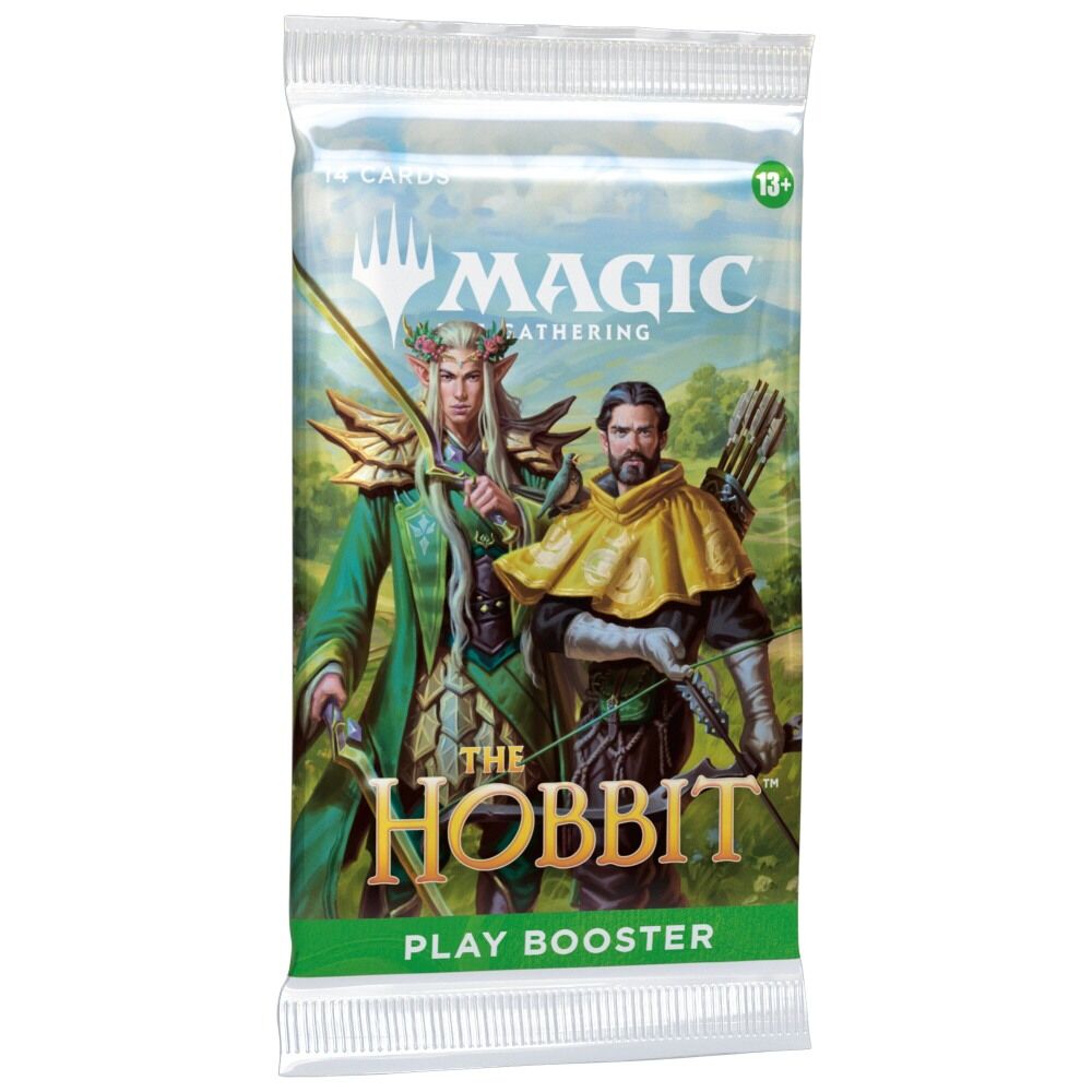 Magic The Hobbit Play Booster Pack with elven archer artwork