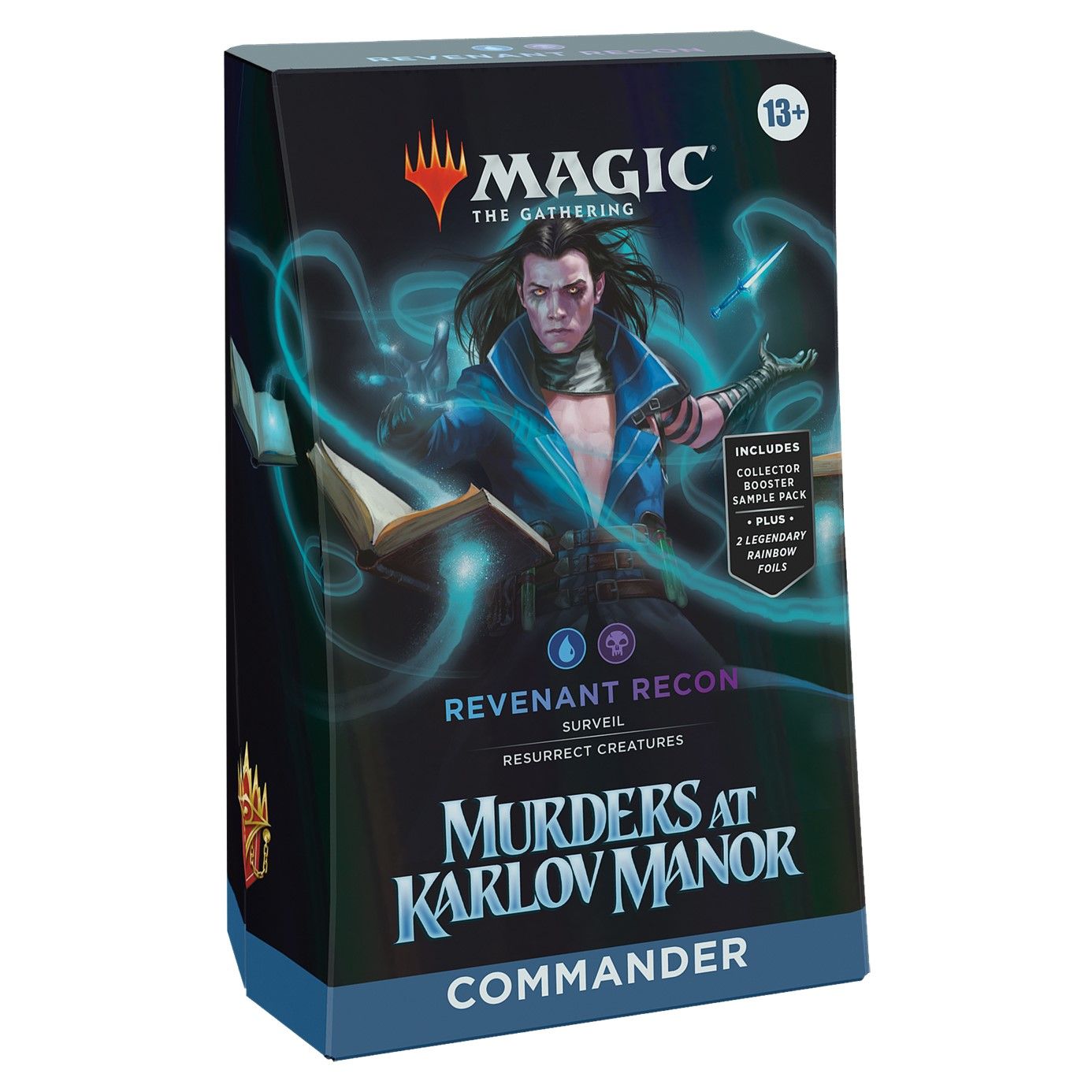 Magic: The Gathering – Murders at Karlov Manor Commander Deck Display (Set of 4)