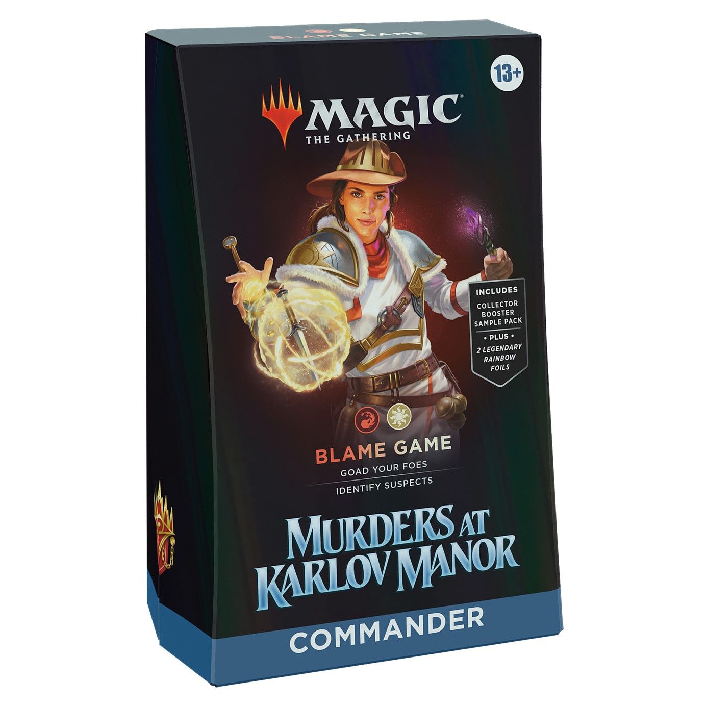 Magic: The Gathering – Murders at Karlov Manor Commander Deck Display (Set of 4)
