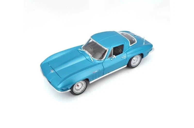 Maisto 1/18 Diecast Special Edition 1965 Chevrolet Corvette Metallic Blue Model