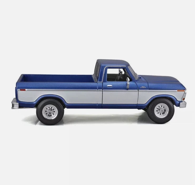Maisto 1:18 Special Edition 1979 Ford F150 Pick-Up Blue Diecast Model Car