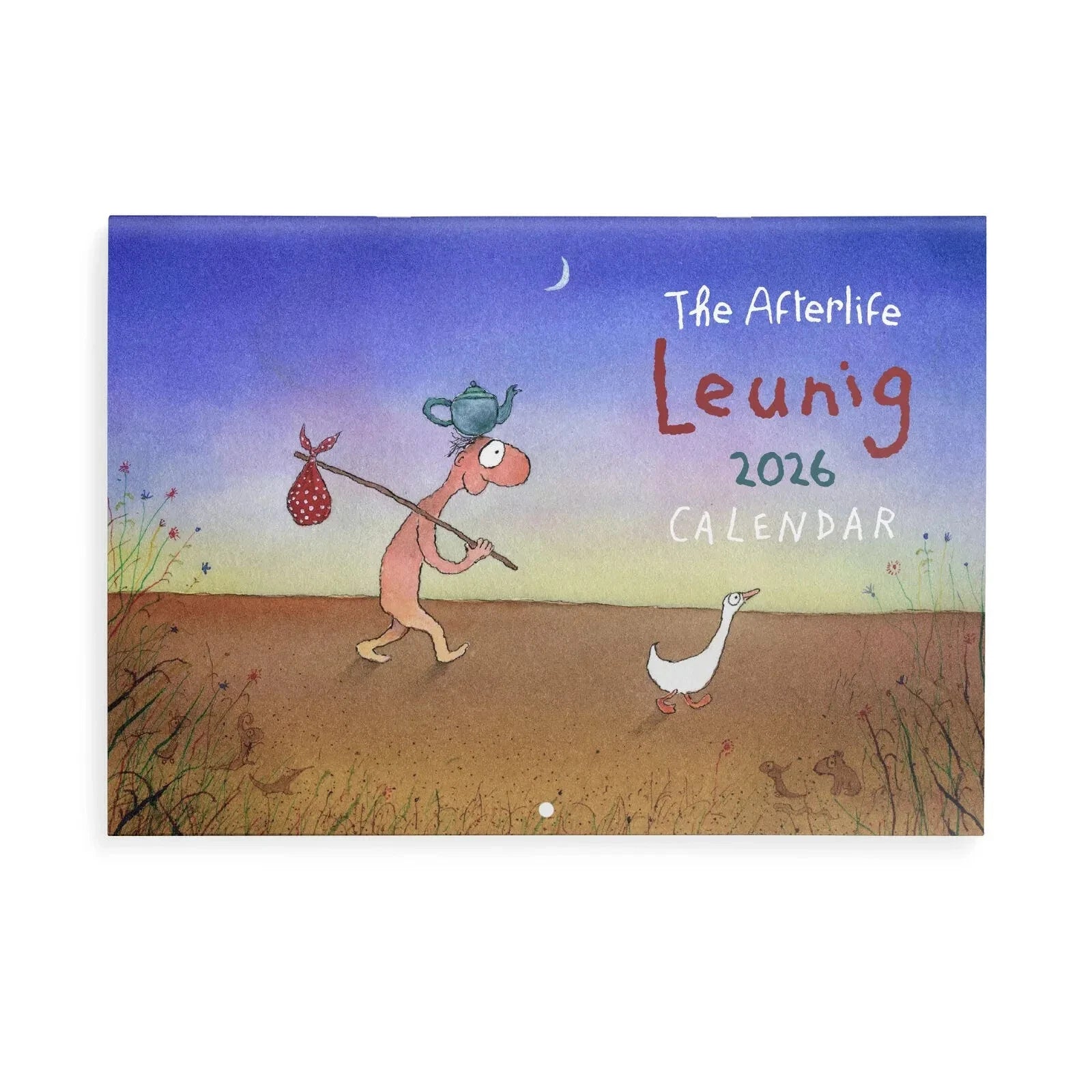 2026 Calendar Leunig The Afterlife Horizontal Wall Calendar - Michael Leunig Art