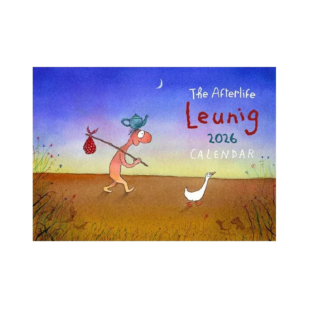 2026 Calendar Leunig The Afterlife Horizontal Wall Calendar - Michael Leunig Art