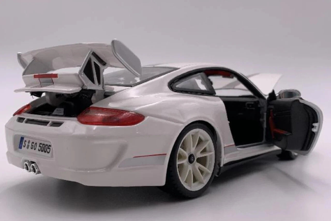 Bburago 1:18 Scale Porsche 911 GT3 RS 4.0 2012 Diecast Model Car White