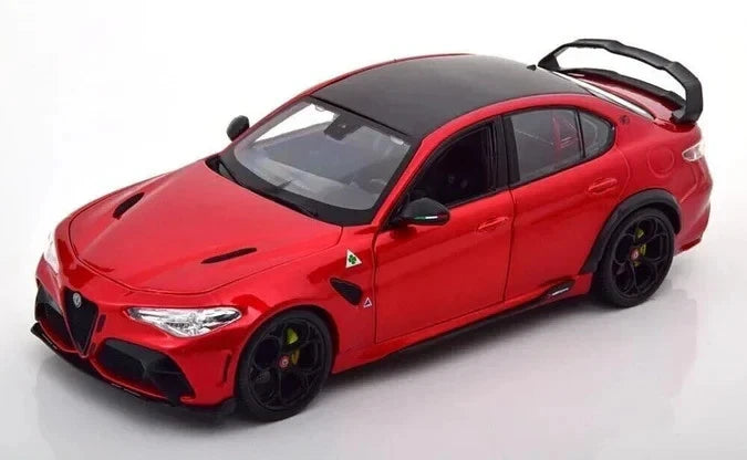 Bburago 1:18 Alfa Romeo Giulia GTAm Metallic Red Diecast Model Car