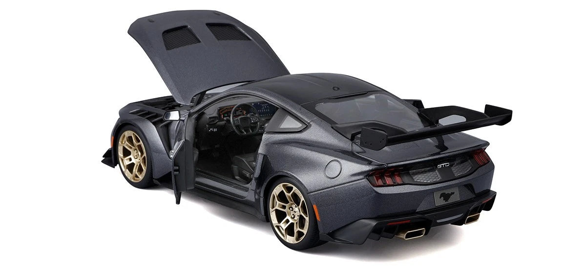 Maisto 1:18 2025 Ford Mustang GTD Metallic Grey Special Edition Diecast Model