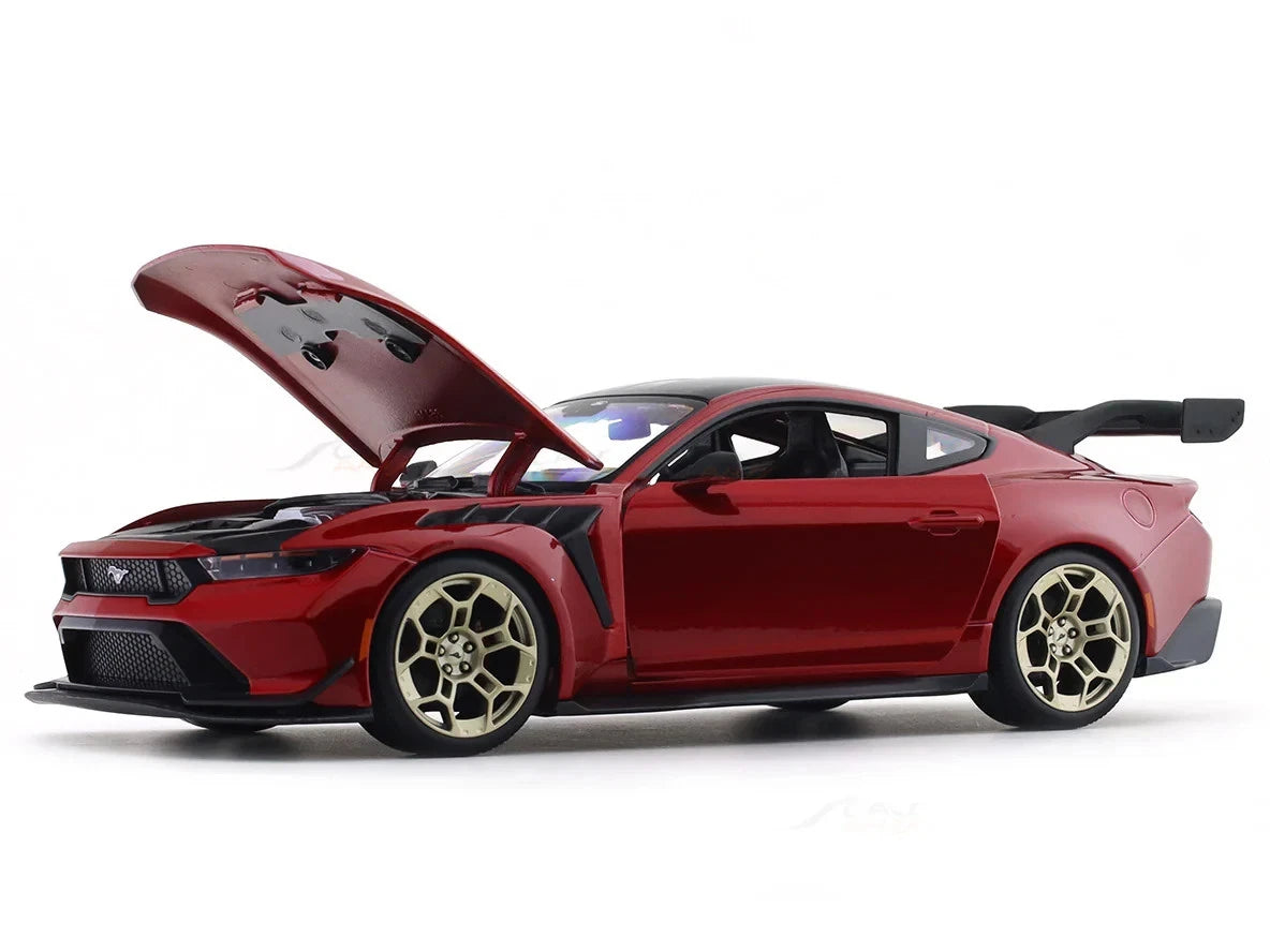 Maisto 1/18 Diecast Special Edition 2025 Ford Mustang GTD Metallic Re Model Car