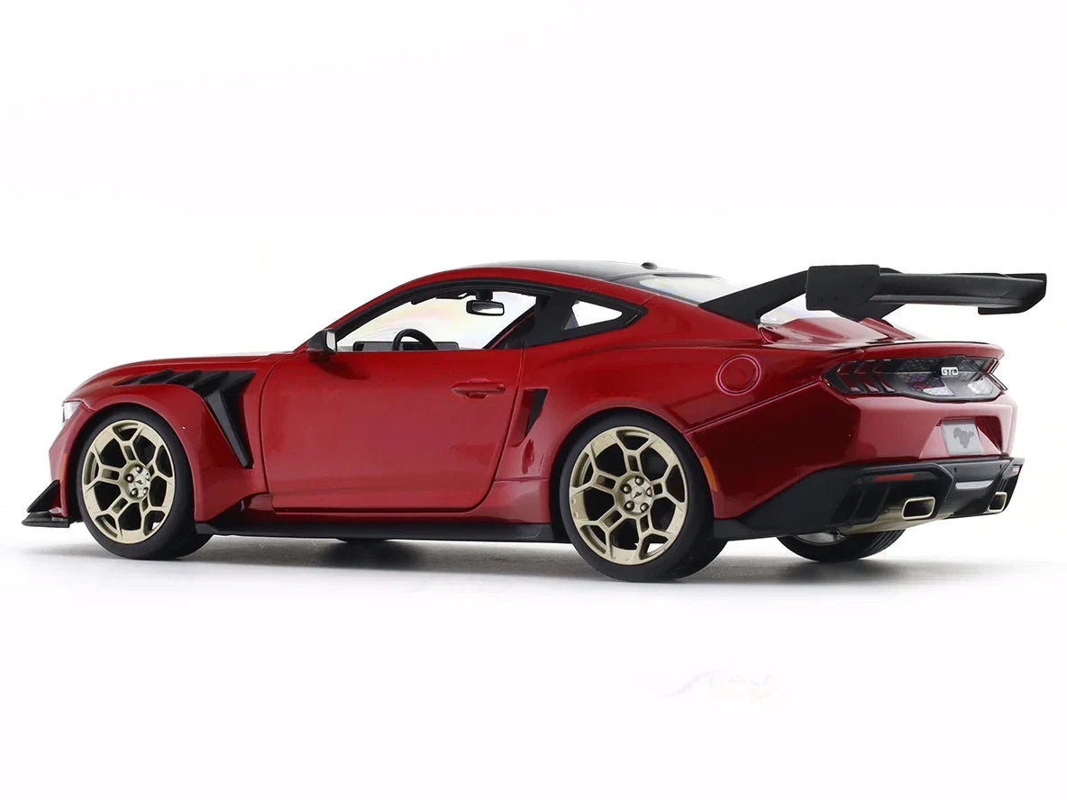 Maisto 1/18 Diecast Special Edition 2025 Ford Mustang GTD Metallic Re Model Car