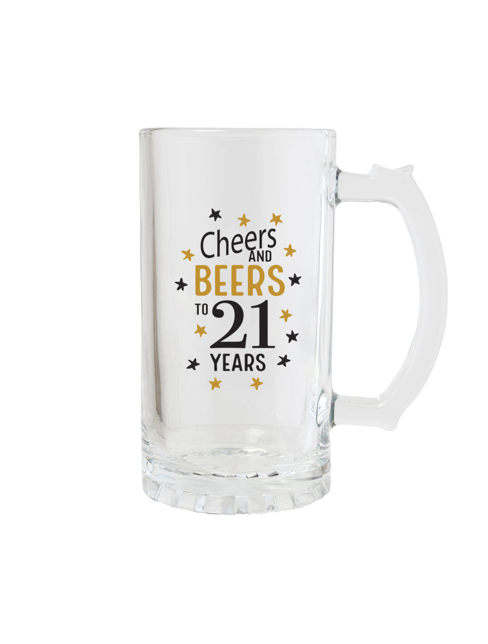 Splosh Sip Celebration 21st Beer Glass